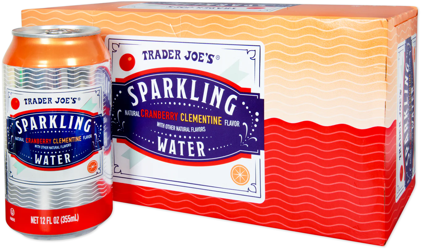 Cranberry Clementine Sparkling Wate 12 Fl Oz