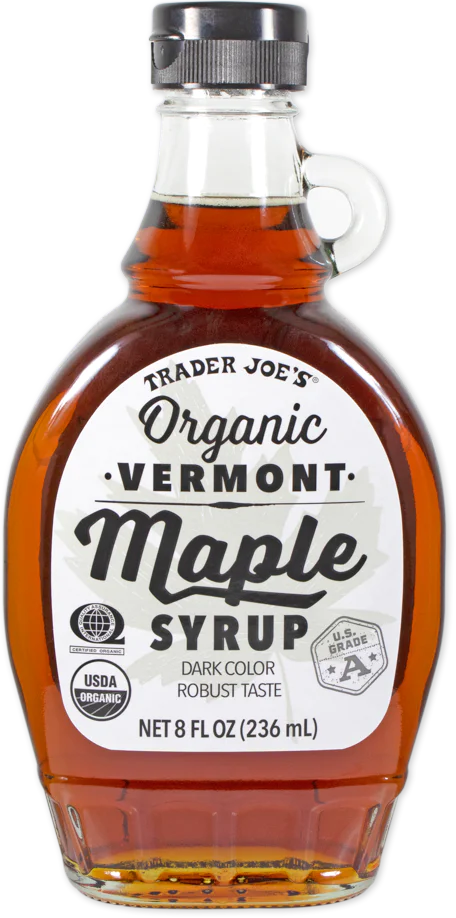 Trader Joes Organic Vermont Maple Syrup/8 Fl Oz