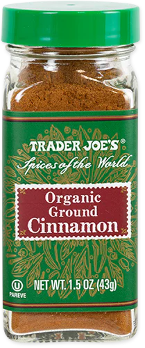 Organic Ground Cinnamon 1.5 oz Warm & Aromatic