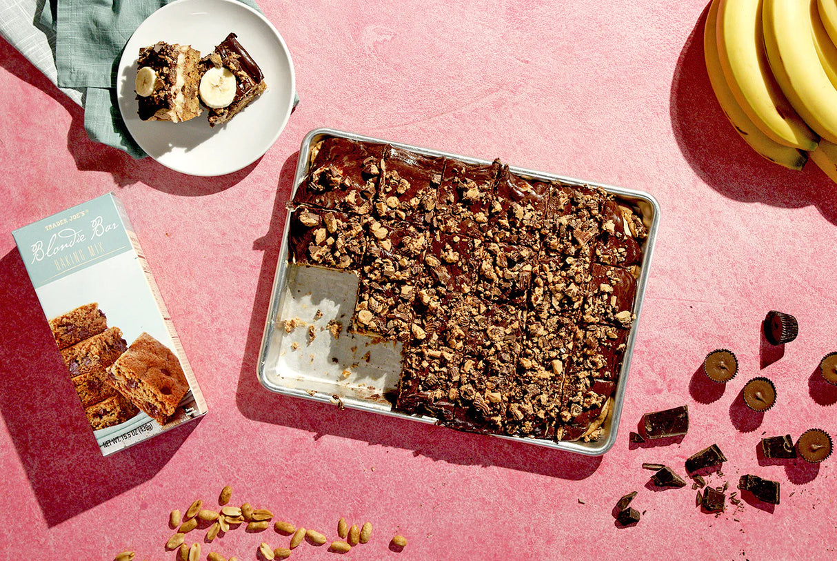 Trader Joes Blondie Bar Baking Mix 15.5 Oz