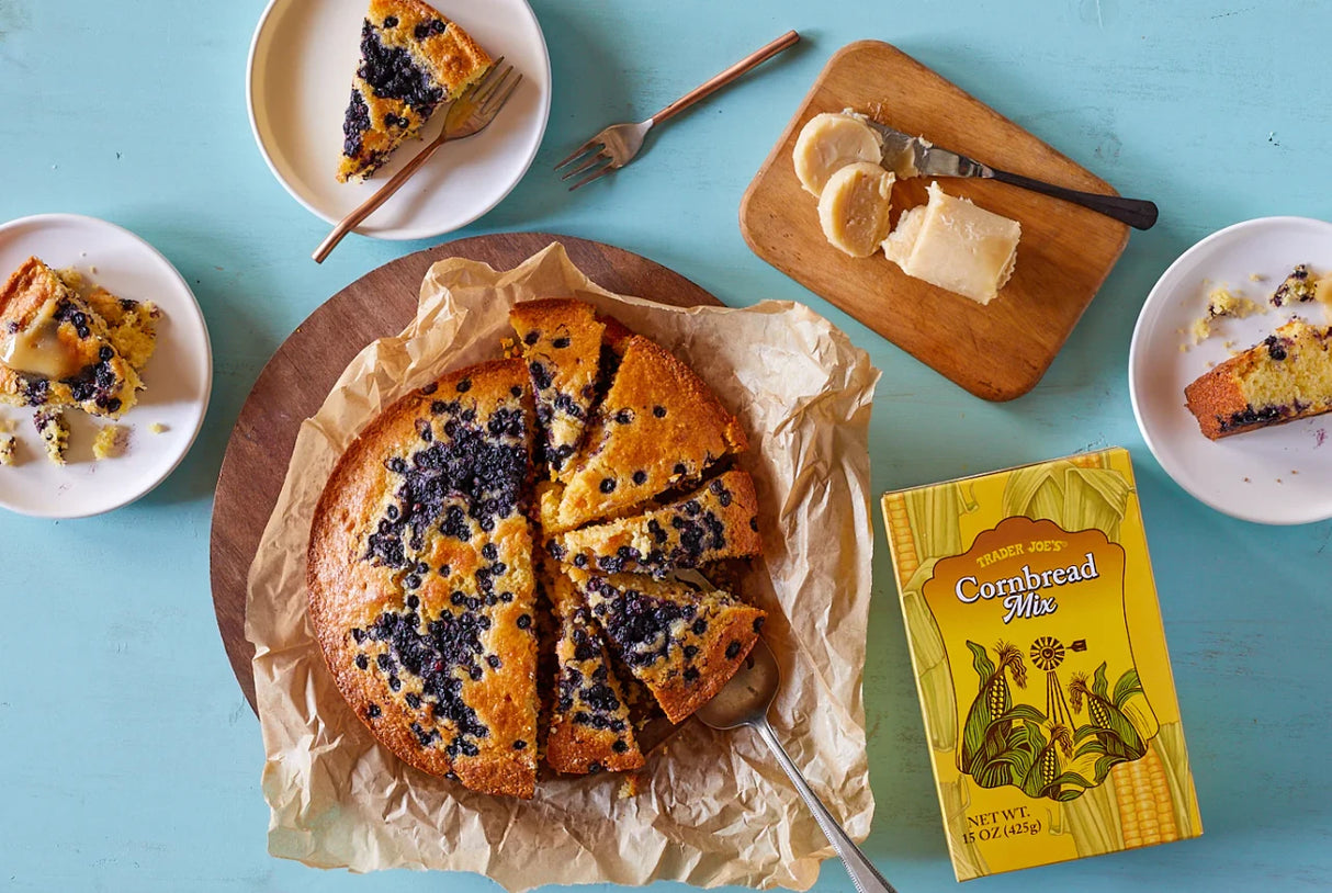 Trader Joe's Cornbread Mix - Classic Sweet & Chewy Cornbread at Home