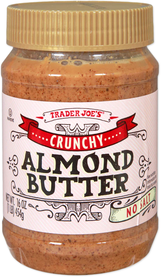 Crunchy Almond Butter No Salt/16 Oz
