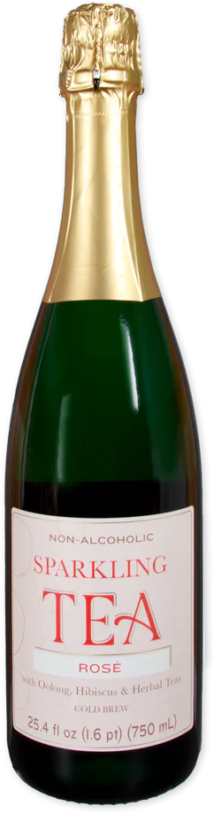 Non-Alcoholic Rosé Sparkling Tea 750 mL