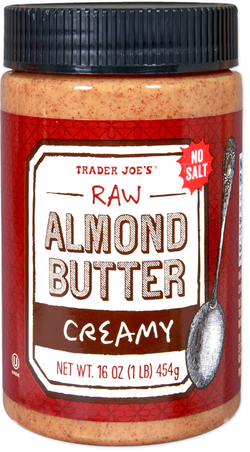 Raw Almond Butter Creamy No Salt/16 Oz