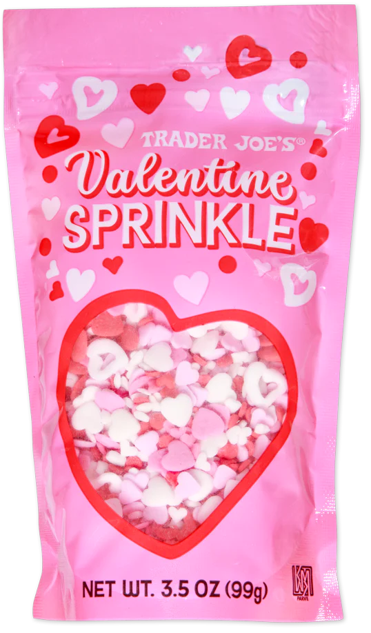 Valentine Sprinkles 3.5 oz Sweet & Colorful