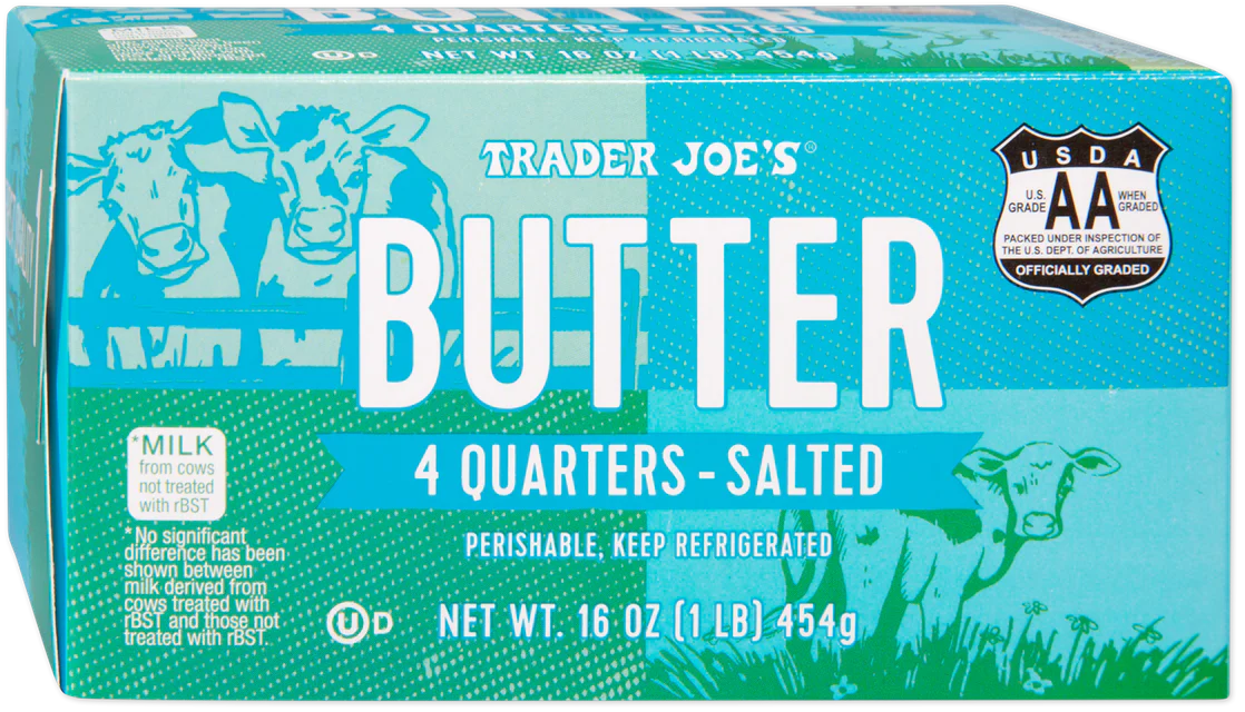 Salted Butter Quarters Creamy Cooking & Baking Butter 16 Oz