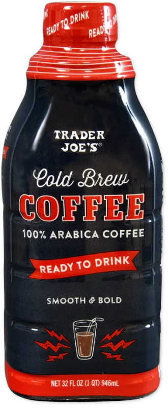 Ready To Drink Cold Brew Coffee Smooth Arabica 32 Fl Oz