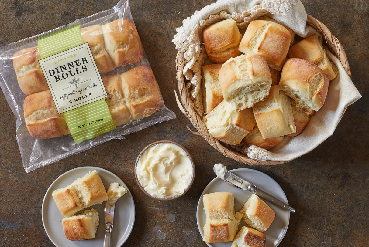 Dinner Rolls 12 Oz Soft Pull-Apart Bakery Rolls