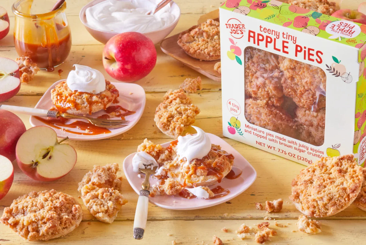 Teeny Tiny Apple Pies 7.76 Oz Mini Cinnamon Apple Dessert Pies