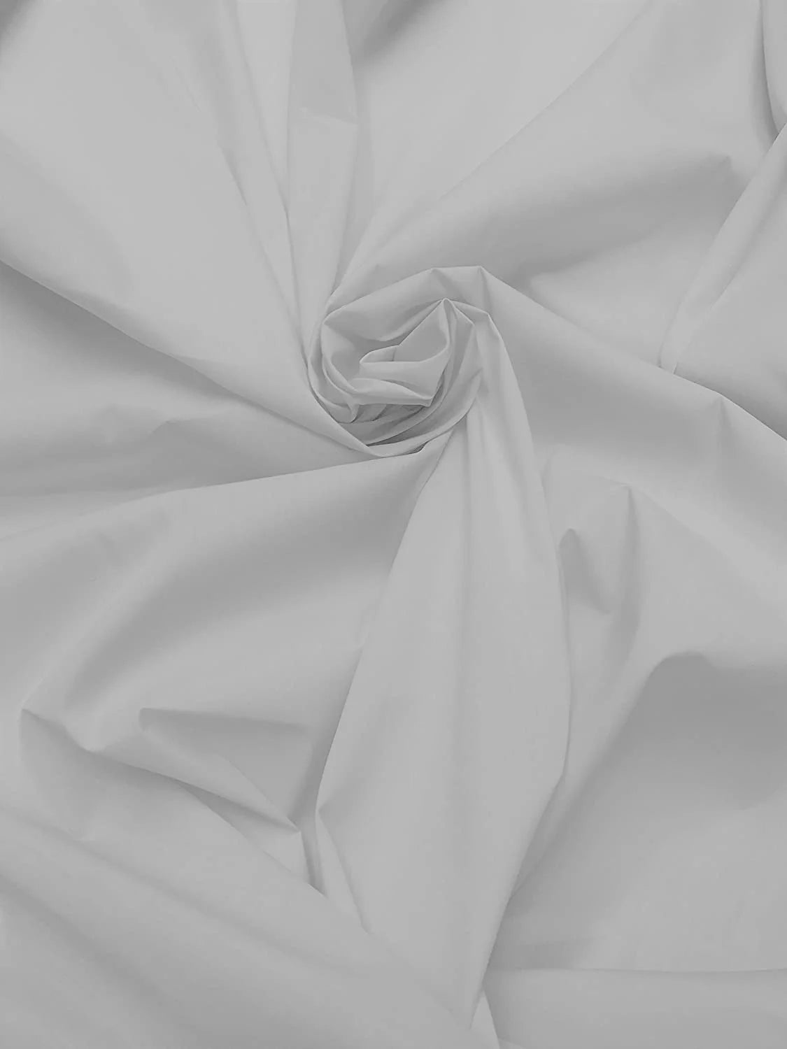 Polycotton Broadcloth Cotton Blend Fabric - Aqua, Broadcloth, 60" Wide (1 Yard)