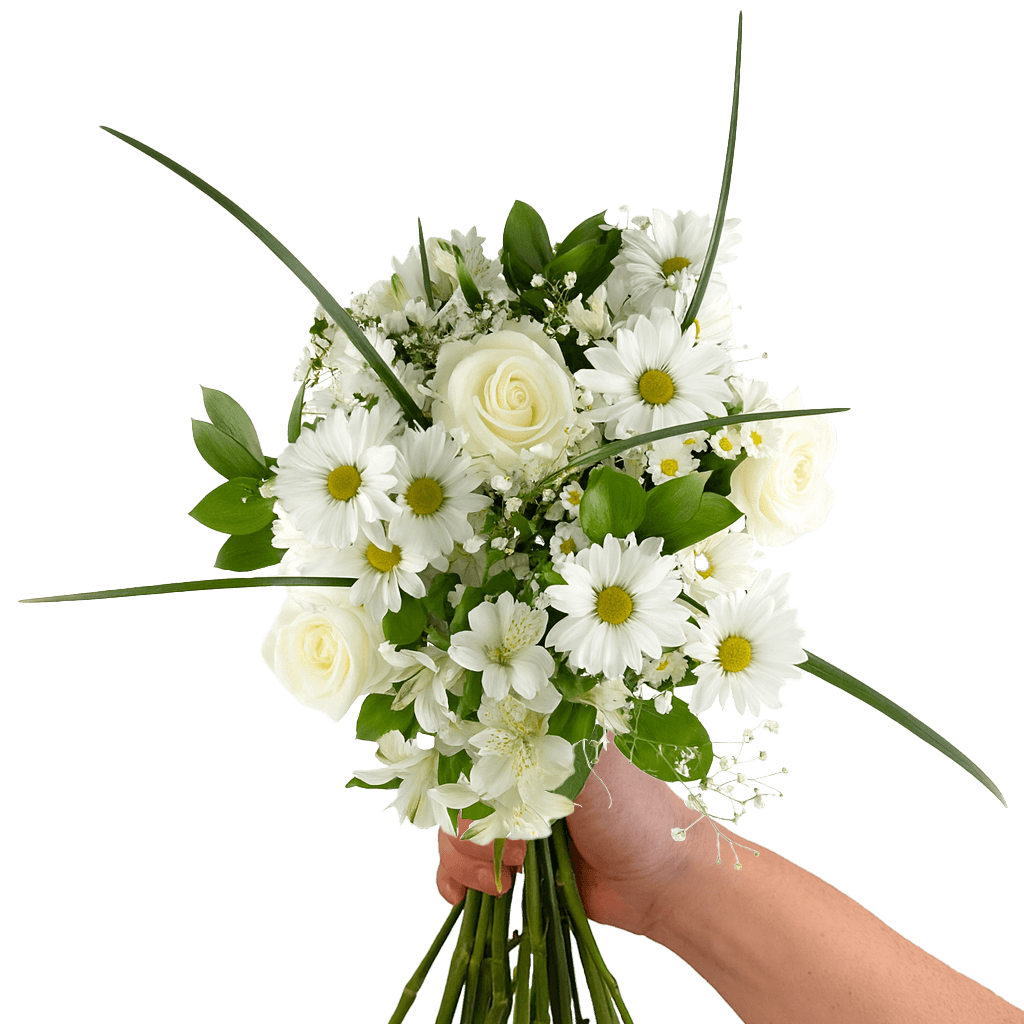 Winter Time Flower Bouquet Fresh Mixed Arrangement