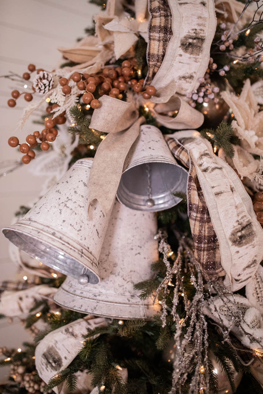 White Washed Bell - Large