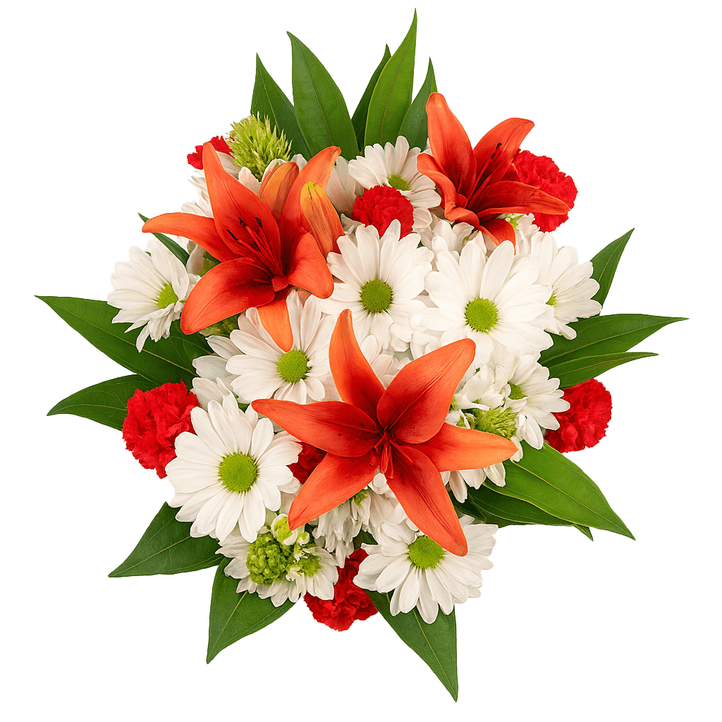 Special Christmas Flower Bouquet Fresh Mixed Arrangement