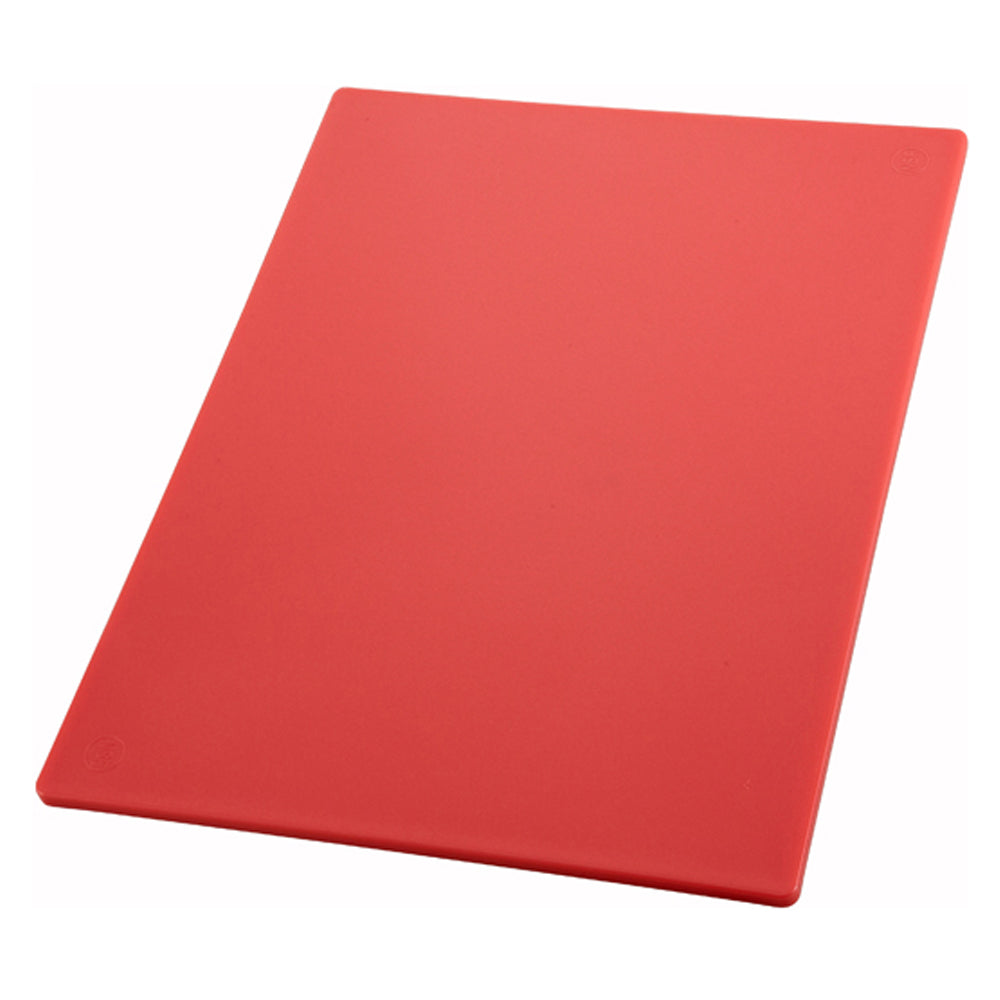 Winco Cutting Board 15" x 20" x 1/2" Thick, Red