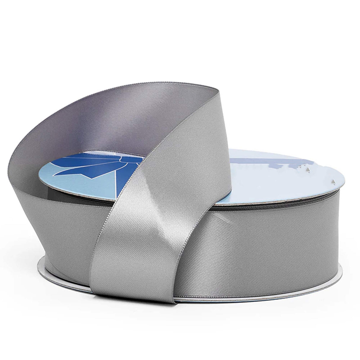 Smooth Texture Satin Ribbon – Solid Color 1/8 '' X 100 yd Double Faced 1 / roll Gray