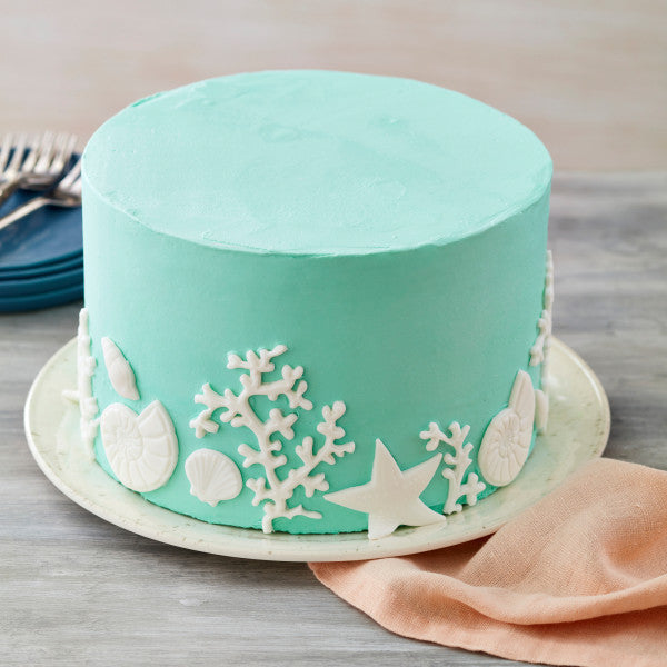 Wilton Silicone Sea Life Fondant and Gum Paste Mold - Cake Decorating Supplies