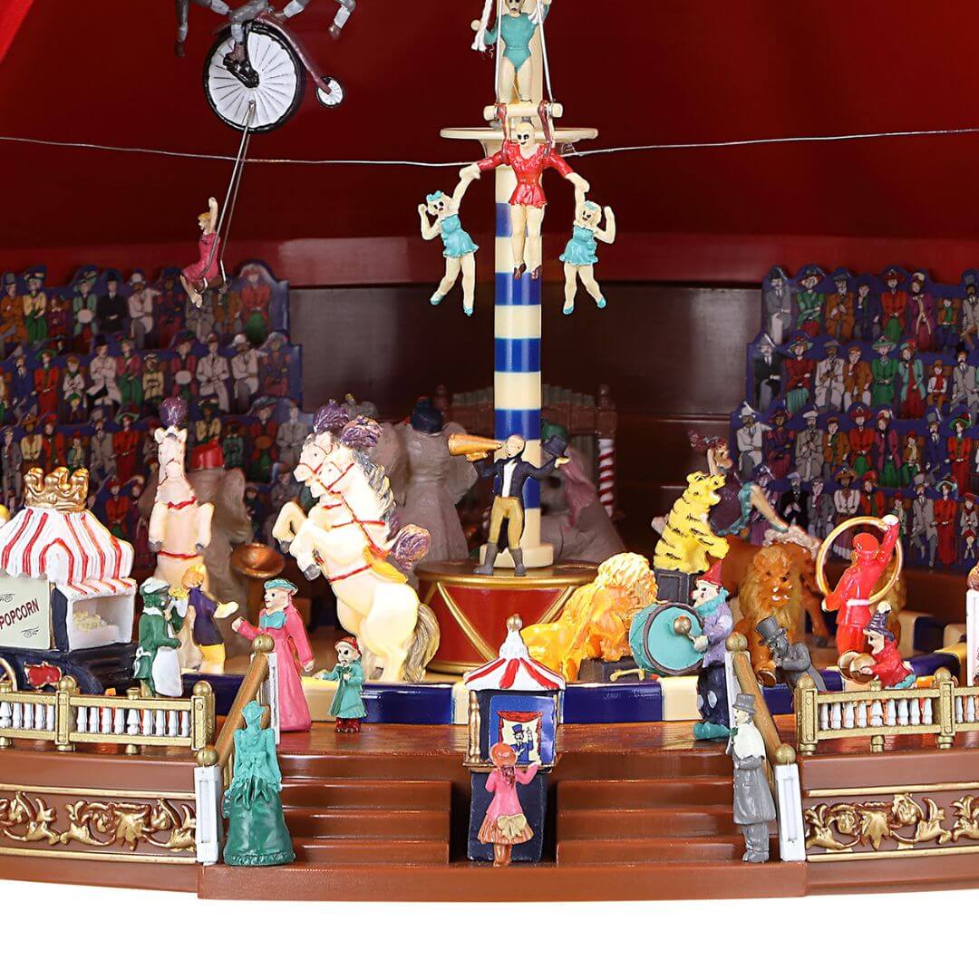 12" Mr. Christmas 90th Anniversary World's Fair Big Top Circus