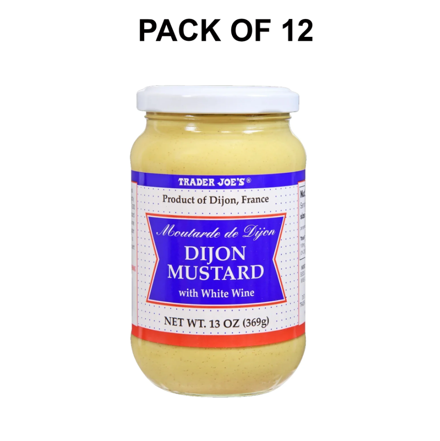 Trader Joe’s Dijon Mustard with White Wine - Flavorful & Versatile Snack