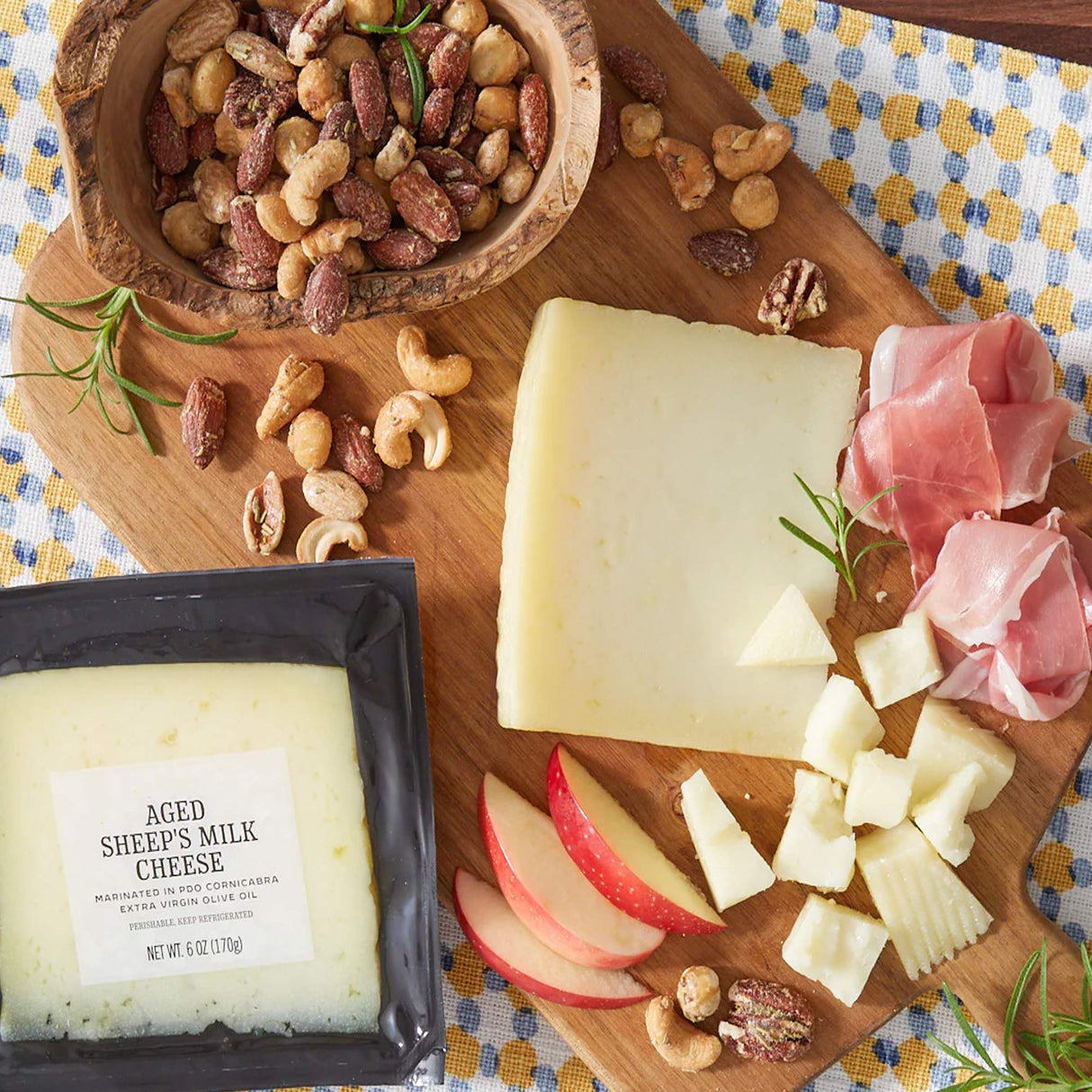 Aged Sheep's Milk Cheese Marinated in EVOO – Firm, Nutty Spanish Cheese in Cornicabra Olive Oil