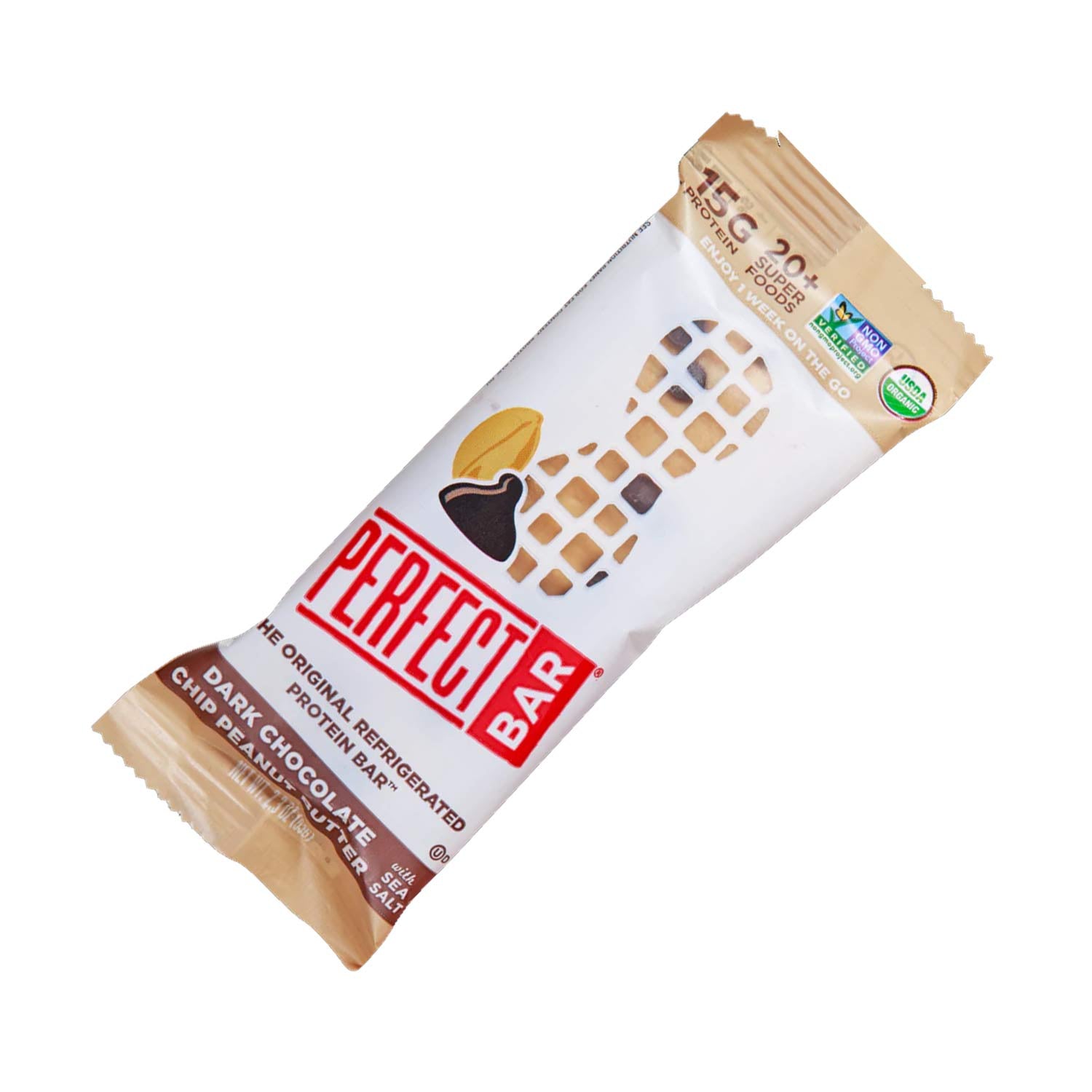 Perfect Bar® Dark Chocolate Chip Peanut Butter Protein Bar /2.3 Oz
