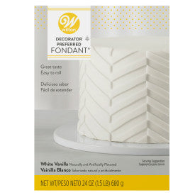 Wilton Decorator Preferred White Fondant – 24 oz.