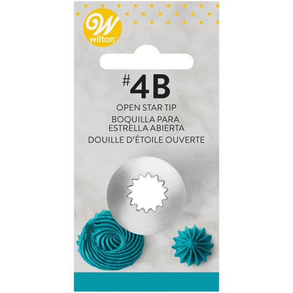 Wilton #4B Large Open Star Cake Decorating Tip