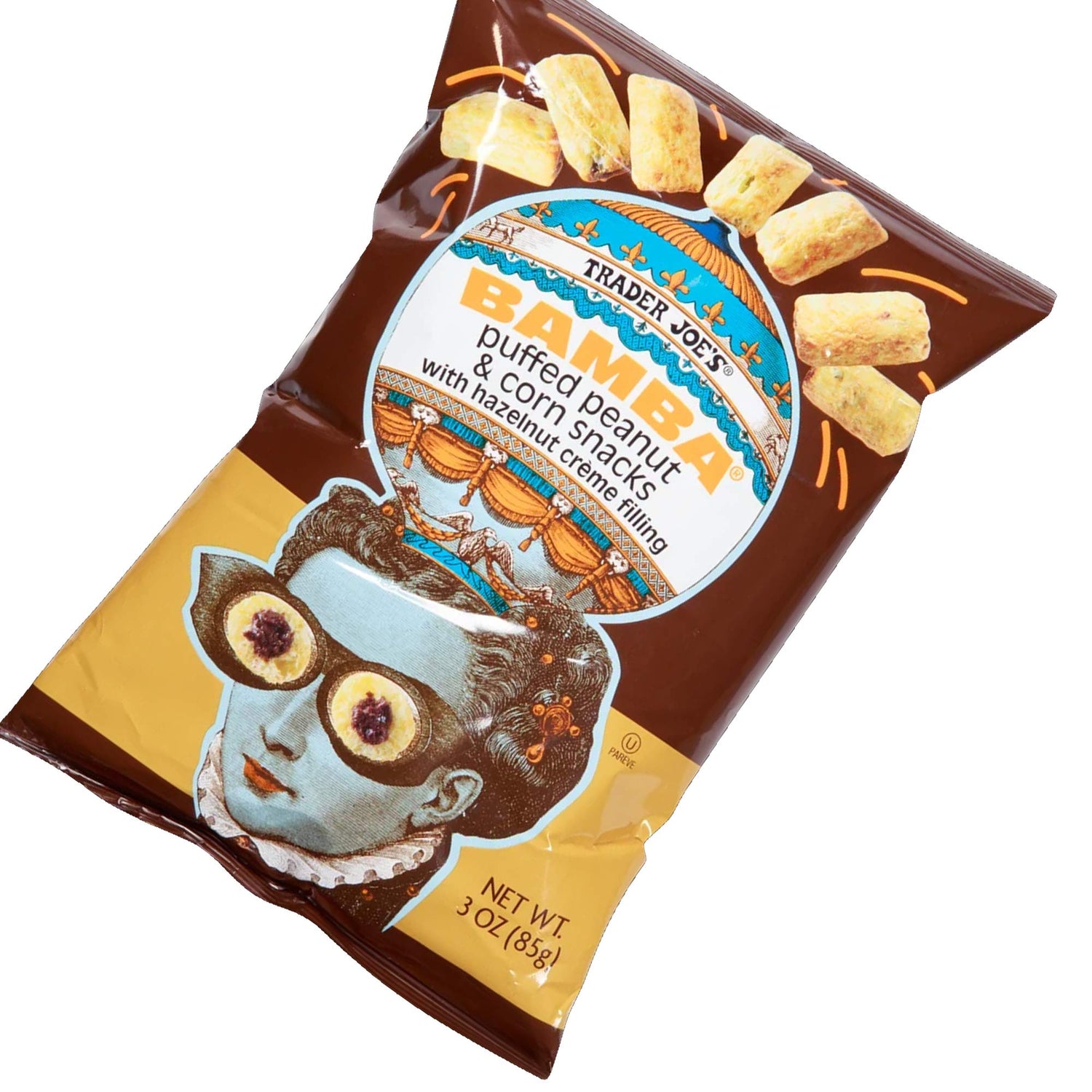 Trader Joe’s Bamba with Hazelnut Crème Filling 3 Oz