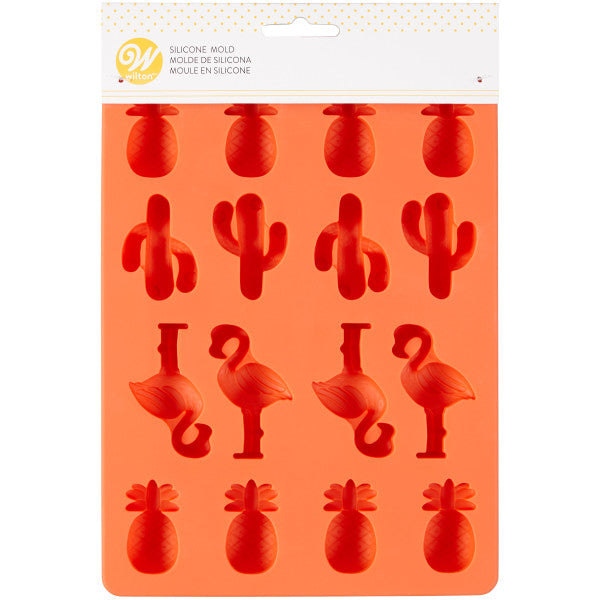 Wilton Silicone Tropical Candy Mold, 16-Cavity