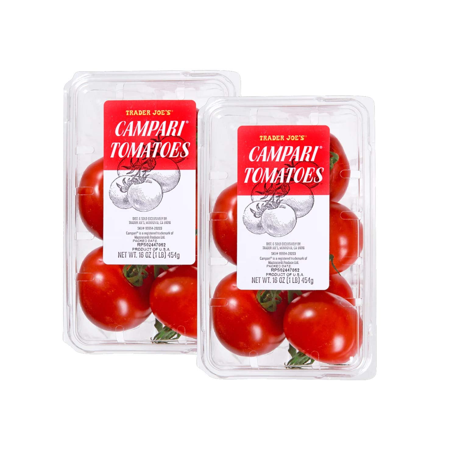 Trader Joe’s Campari Tomatoes 1 Lb