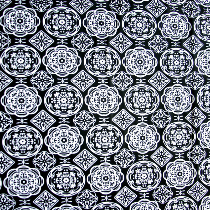 Swim Knit Nylon Lycra Yacht Club Print