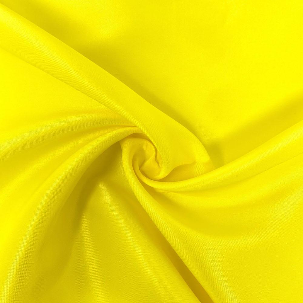 Yellow Matte Satin Peau De Soie Duchess Satin Fabric - Bridesmaid Dress, Yellow, 58/60" Wide