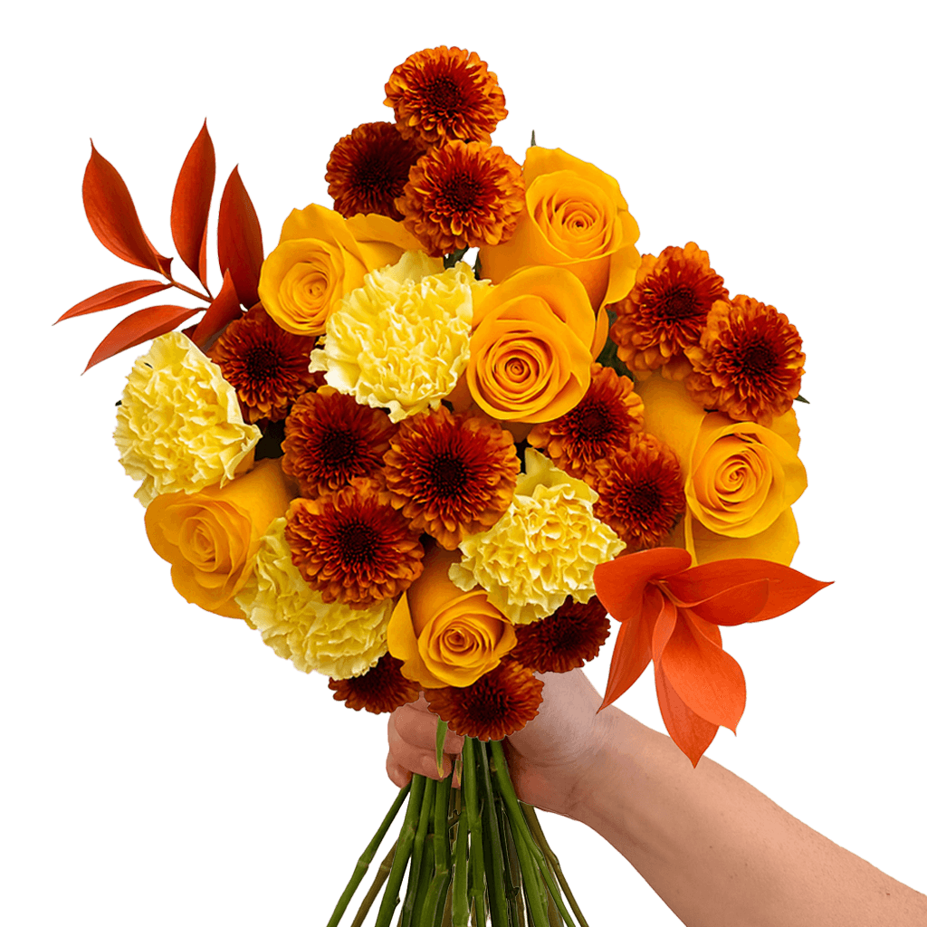Fall Beauty Fresh Flower Bouquet Seasonal Floral Arrangement Pack