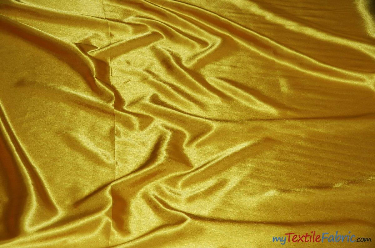 Silky Soft Medium Satin Polyester Fabric - Solid, 58/60" Width (70 Yard Bolt)