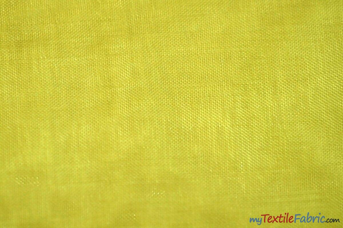 Mirror Organza Polyester Fabric - Sheer, Soft And Smooth, 58/60" Width (Continuous Yards & By Bolt)