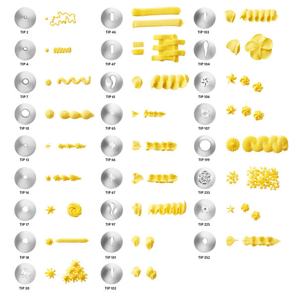 Wilton Deluxe Decorating Tip Set, 29-Piece