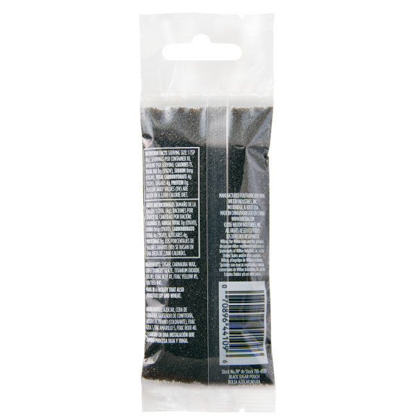 Wilton Black Sanding Sugar Sprinkles – 1.4 oz.