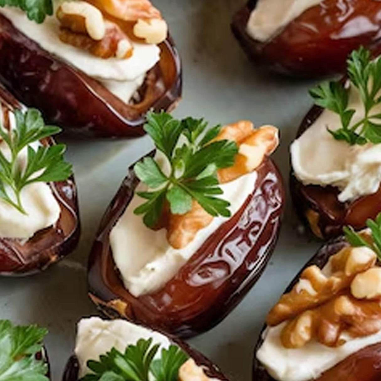 Sweet Dates Filled with Creamy Blue Cheese