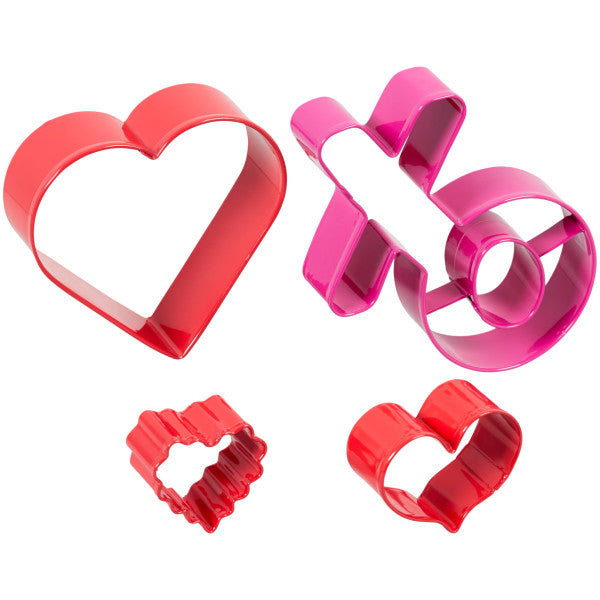 Wilton XO Valentine's Day Cookie Decorating Kit, 12-Piece