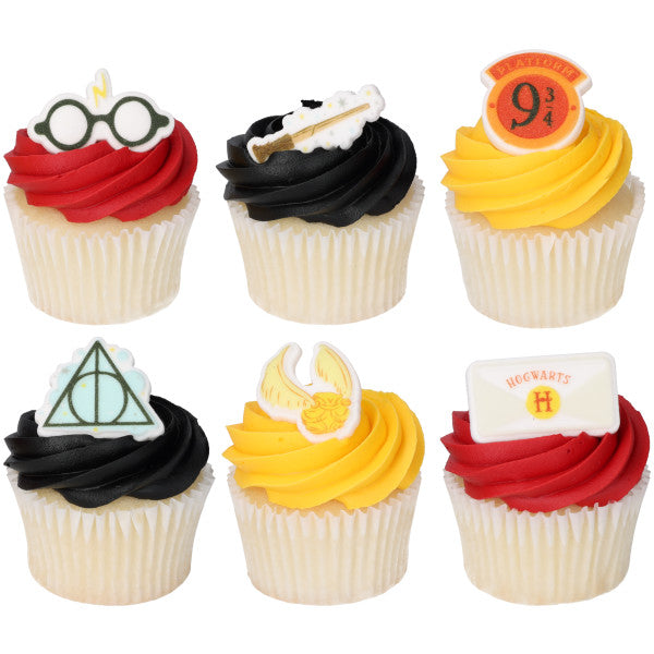 Harry Potter Wizarding World Assorted Sugar Decorations – Wholesale 144 Count Box