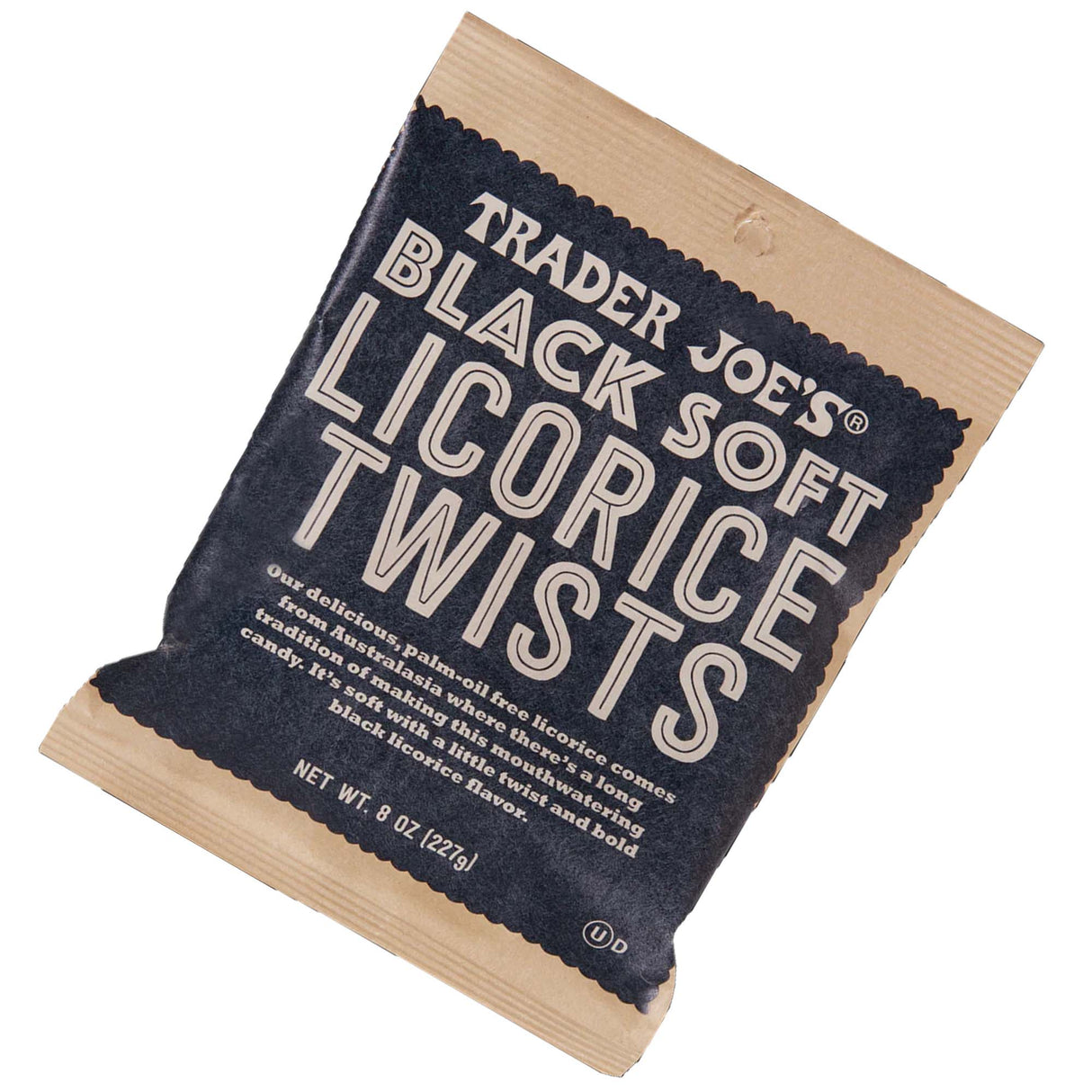 Trader Joe's Soft Black Licorice Twists | 8 oz