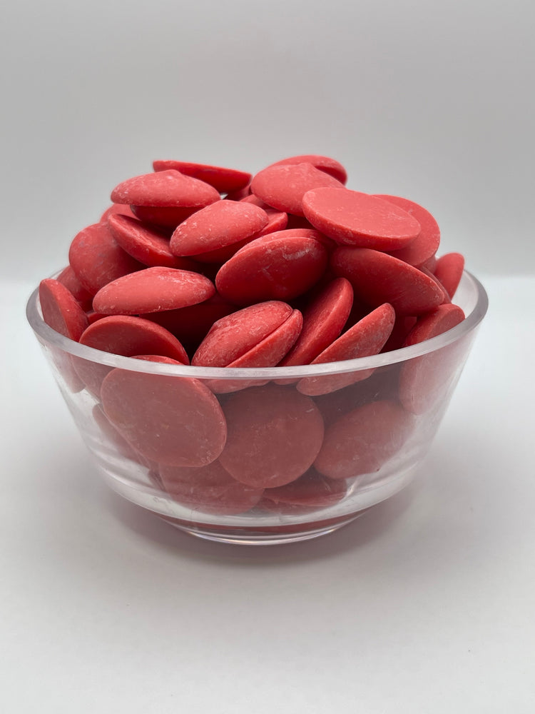 Merckens Red Chocolate Candy Melts – 2.5lbs