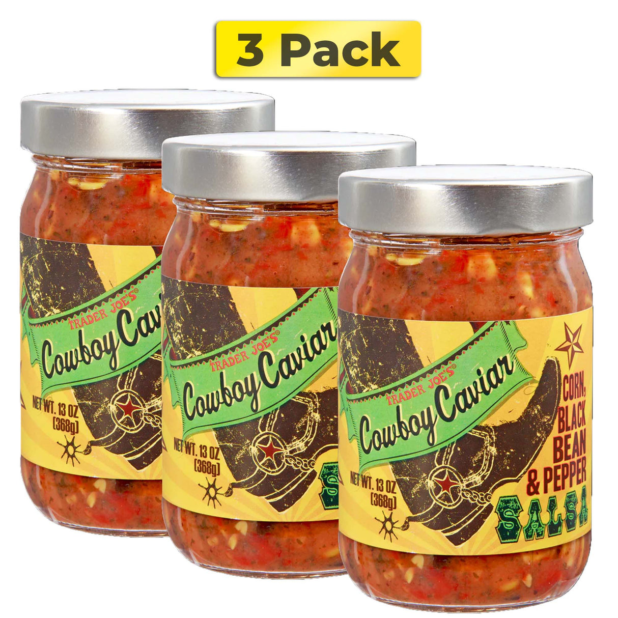 Trader Joe's Cowboy Caviar Salsa |13 oz