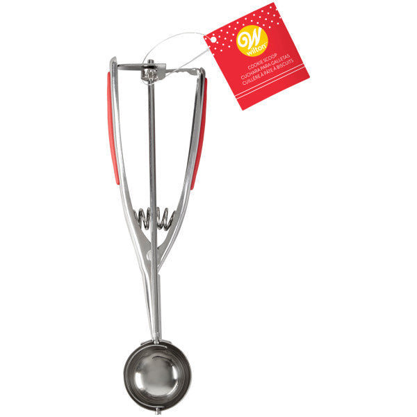 Wilton Stainless Steel Cookie Scoop, 1.3 Tablespoon Capacity