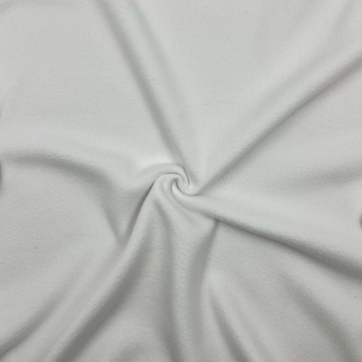 Micro Poly Rabbit Skin Fleece White