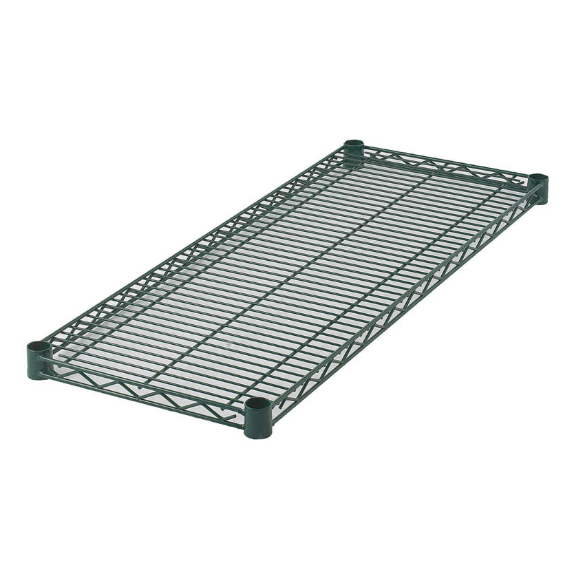 Zinc Green Coated Wire Shelf 14" Deep, 48"