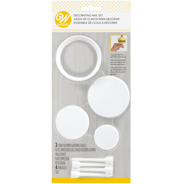 Wilton Decorating Nail Set, 4-Count