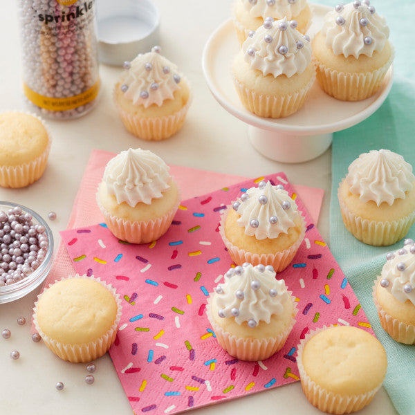 Wilton Silver Sugar Pearl Sprinkles, 4.8 oz.