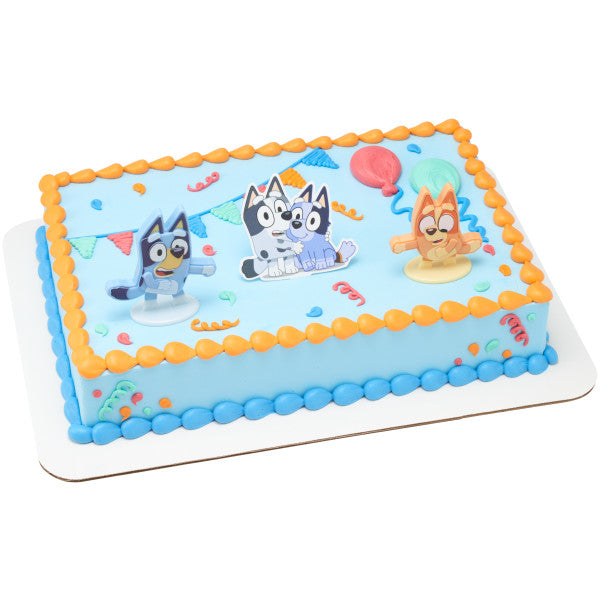 Bluey Dance Mode Cake Decorating Kit Topper