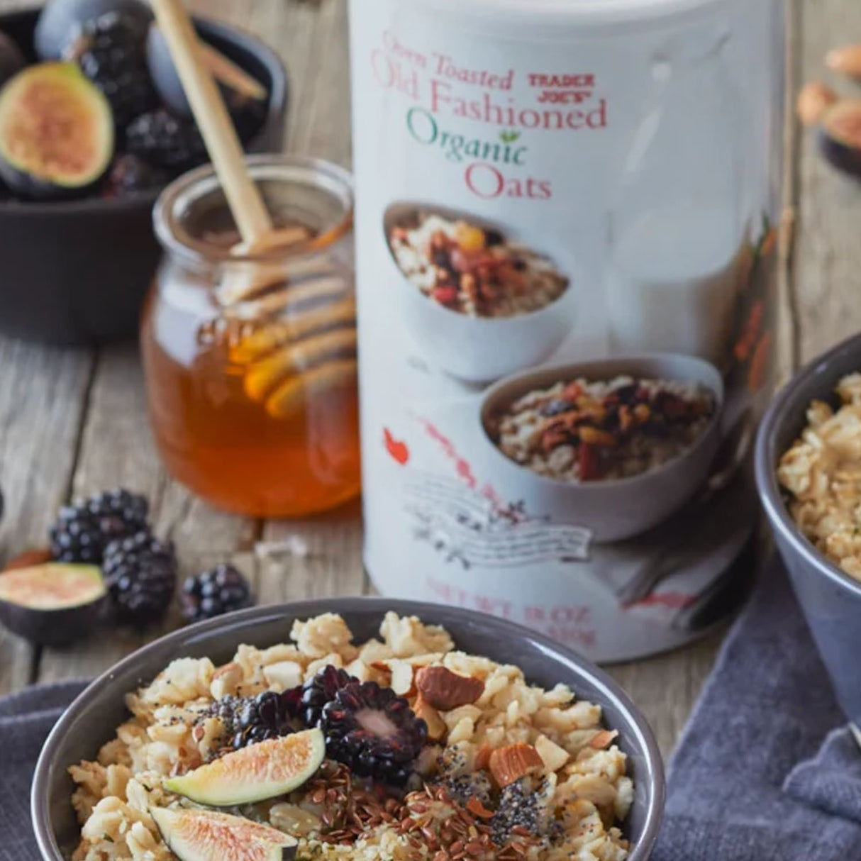 Trader Joe’s Oven Toasted Old Fashioned Organic Oats 18 Oz