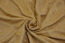 Stretch Glimmer Knit Polyester Spandex Fabric - Metallic Glitter Knit, 56" Width (1 Yard)